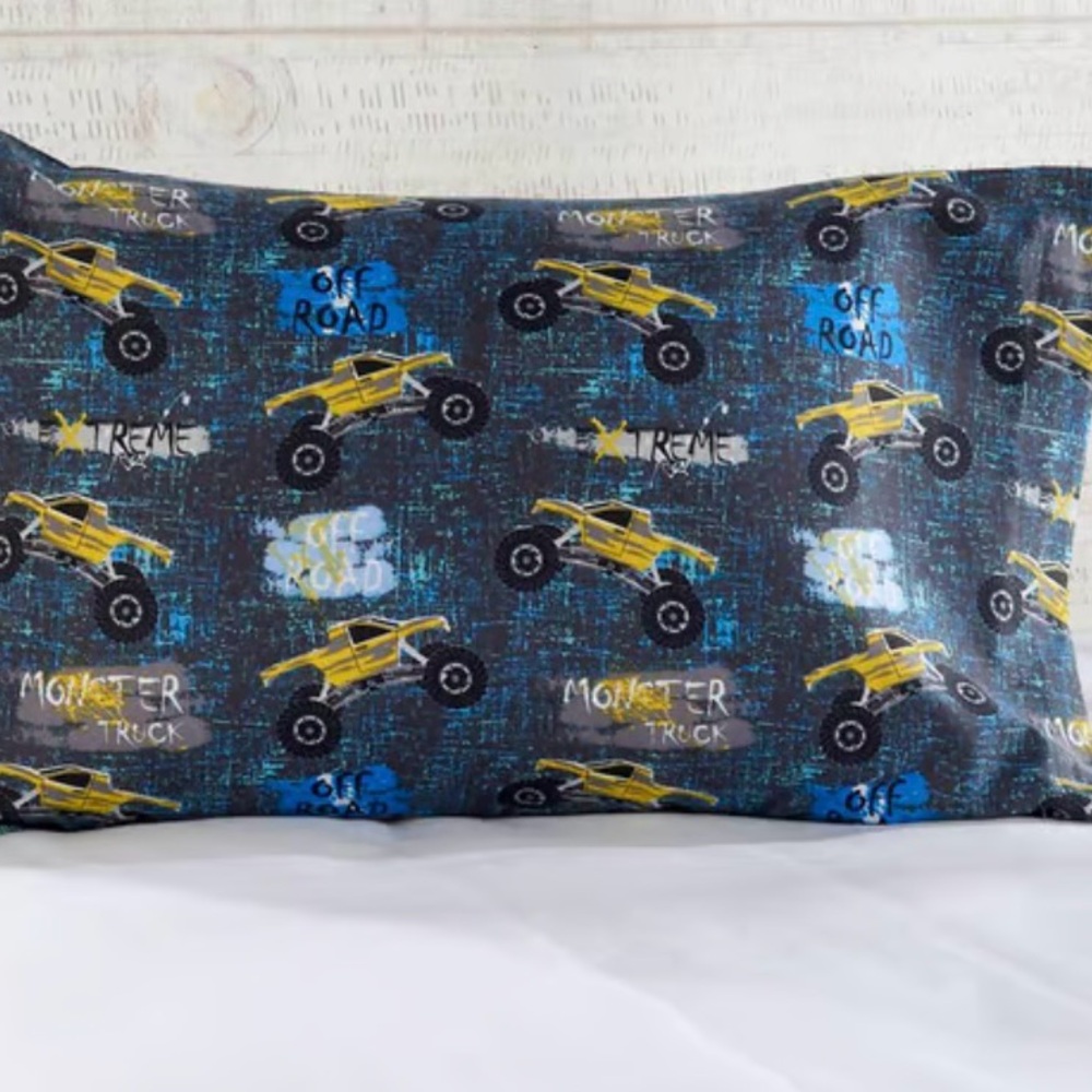 Ashley Cooper Blue Off Road Truck Full Sheet Set